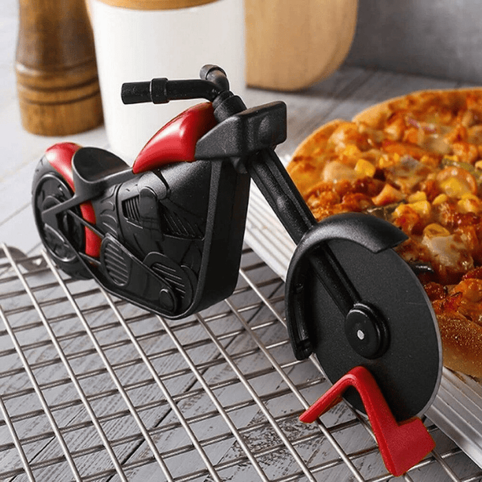 Gadget Gerbil Motorcycle Pizza Cutter
