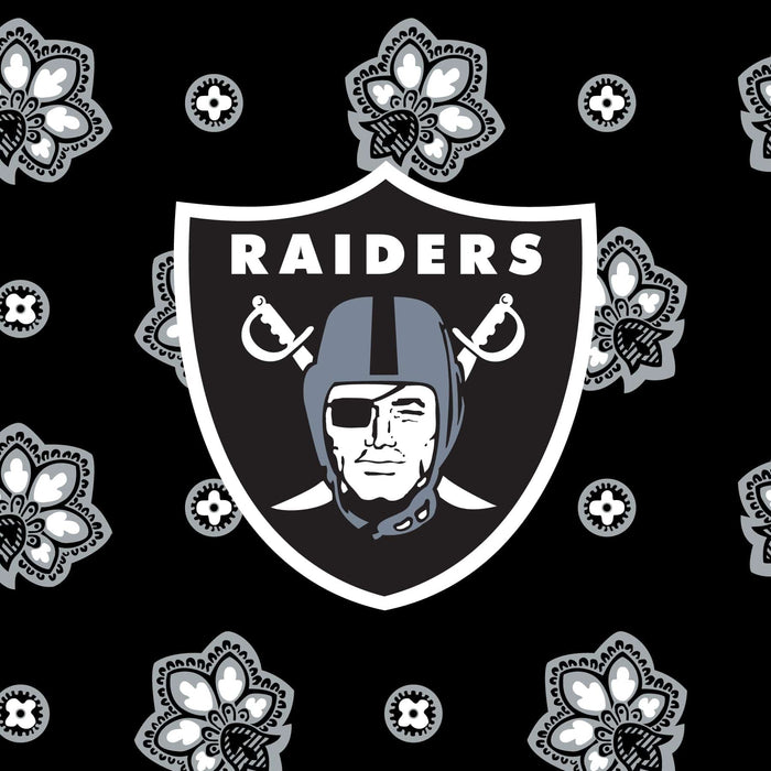 NFL Cooler-Las Vegas Raiders Bandana-Image 3-Vera Bradley