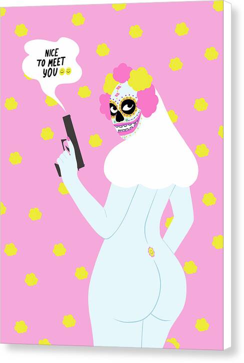 Nice to Meet You - Canvas Print