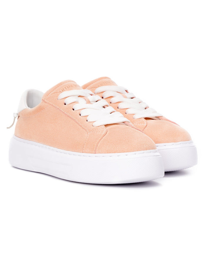 Node High Street Women's Salmon Sneakers Suede Edition (2)