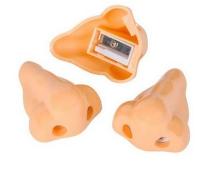 NOSE PENCIL SHARPENER (12 per unit) #ST-SHNOS, (E-58)