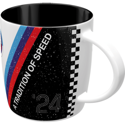 Nostalgic Art Ceramic Mug 330ml BMW Motorsport Tradition of Speed