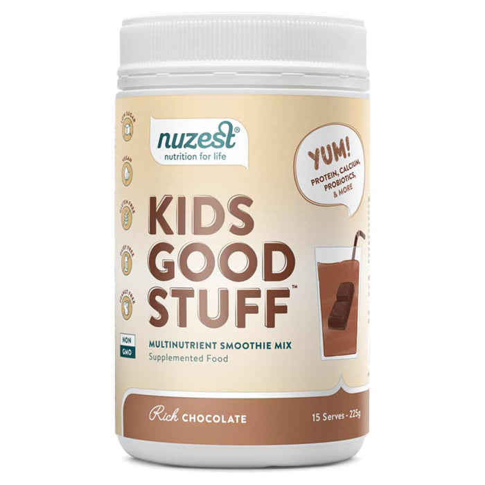 Nuzest Kids Good Stuff - Rich Chocolate - 225g - L'Organic