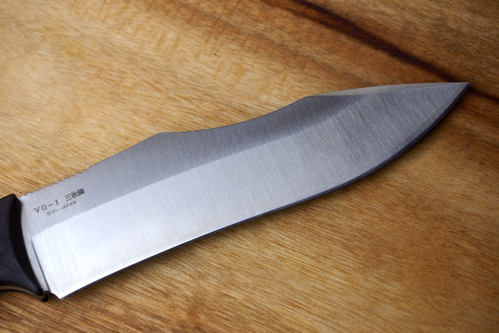 Outdoor Knife - MAGNUM-G Fixed VG1 Steel with G-10 Handle (Belt Clip Sheath Included)
