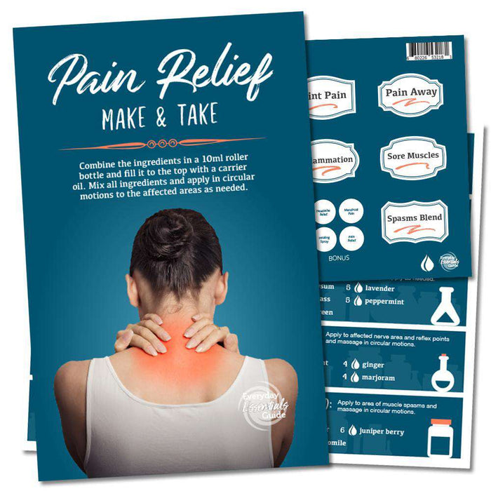 Pain Relief Recipes & Labels DIY for Essential Oils at Your Oil Tools