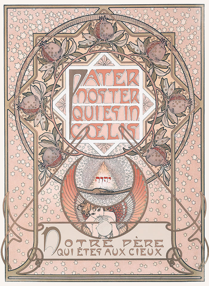 Pater Noster by Alphonse Mucha - Art Print - Zapista