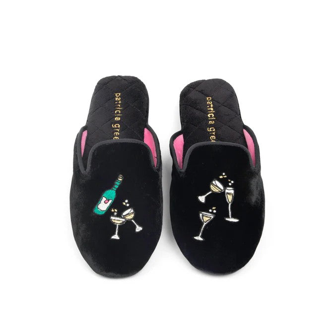 Patricia Green Champagne Slippers