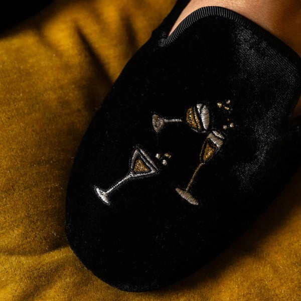 Patricia Green Champagne Slippers