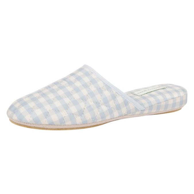 Patricia Green Sari Silk Check Slipper