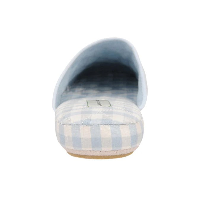 Patricia Green Sari Silk Check Slipper