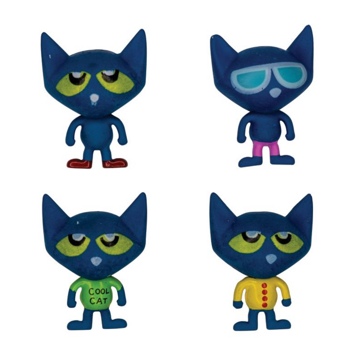 Pete The Cat Erasers (24 per unit) #71540 (L-5)