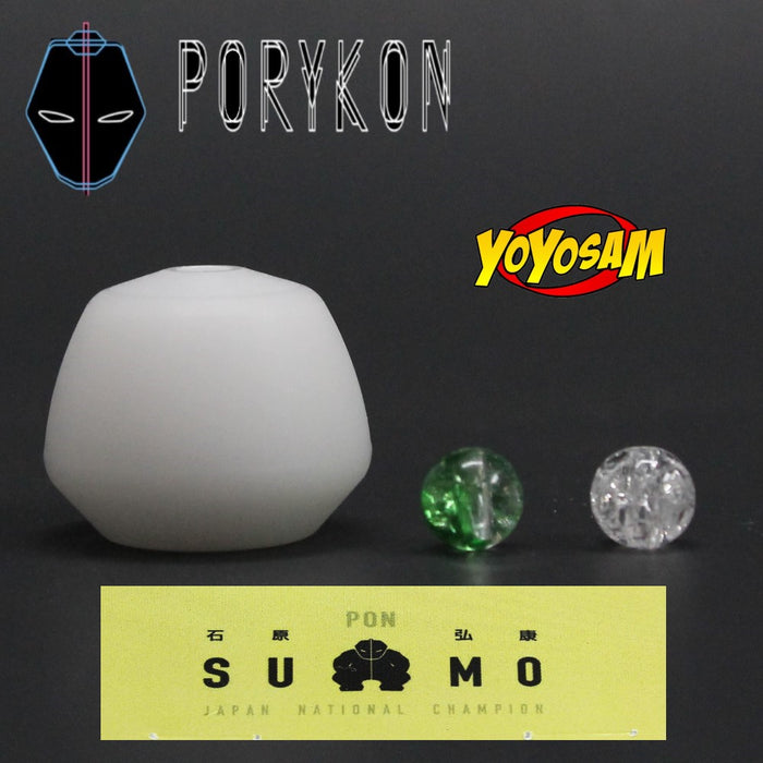PoryKon Sumo YoYo Counterweight - POM Ball Bearing Yo-Yo Counter Weight - Hiroyasu Ishihara "PON" Signature - YoYoSam