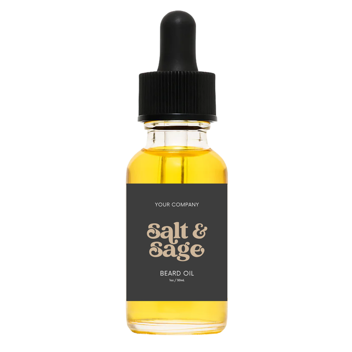 custom Men’s grooming oil handcrafted in the USA for boutique product lines