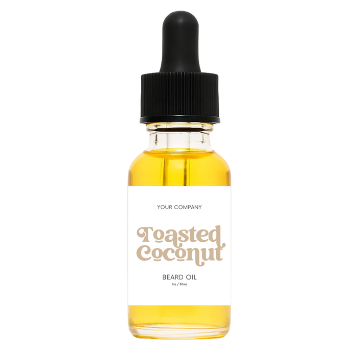 White Label Beard Oil Supplier Conditioning beard oil with custom label design for modern men’s care collections