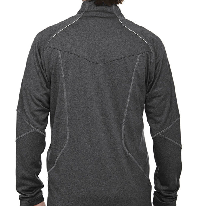 CARBON HEATHER - BACK