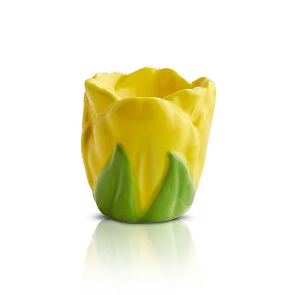 Retired Nora Fleming Mini Spring Yellow Tulip