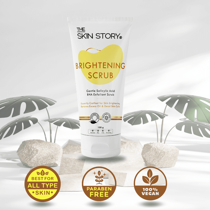 Salicylic Acid BHA Brightening Scrub - The Skin Story - Scrub