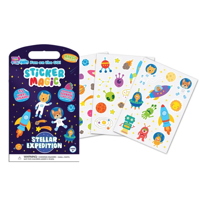 Scentco Sticker Magic - Stellar Expedition (Raspberry)
