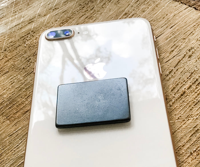 Shungite Cell Phone Plate [EMF Protection, Rectangle]