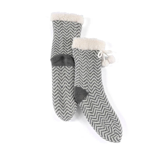 Slipper Socks Yancy-Grey