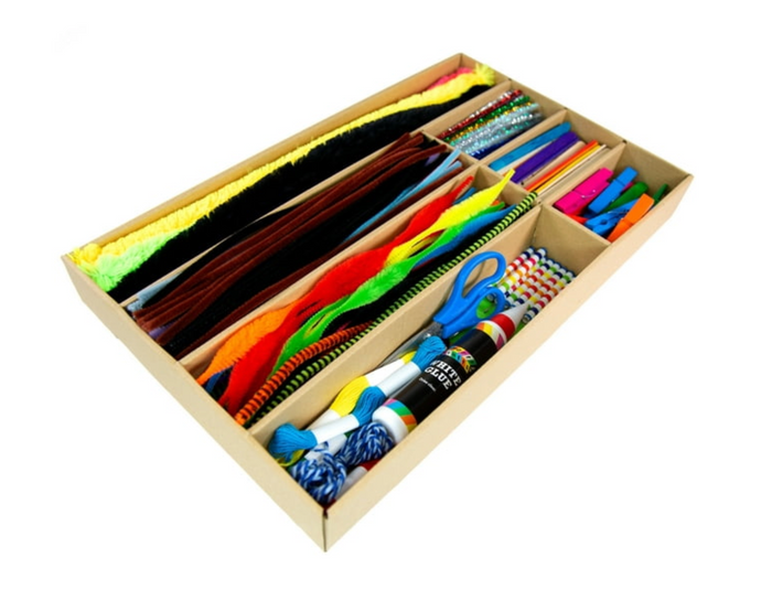 Smarts & Crafts Art & Craft Kit 1057 Pcs., E-5