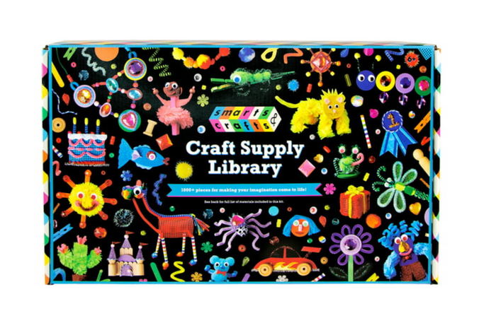 Smarts & Crafts Art & Craft Kit 1057 Pcs., E-5