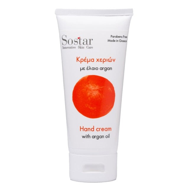 Sostar – Hand Cream with Argan Oil, Κρέμα Χεριών με Έλαιο Argan 75ml