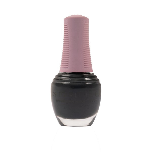 SpaRitual Nourishing Lacquer Polish - Deep Sleep - Grey Green Creme - 15ML