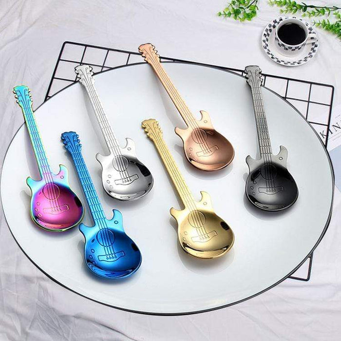 Gadget Gerbil Stainless Steel Guitar Spoons