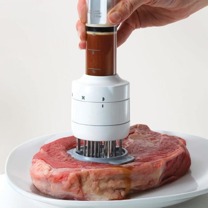Gadget Gerbil Sauces Injector Stainless Steel Meat Tenderizer Injector