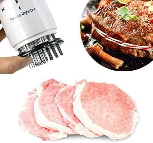 Gadget Gerbil Stainless Steel Meat Tenderizer Injector