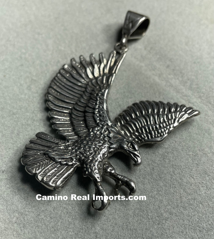 Sterling Silver Eagle Pendant STSP0062