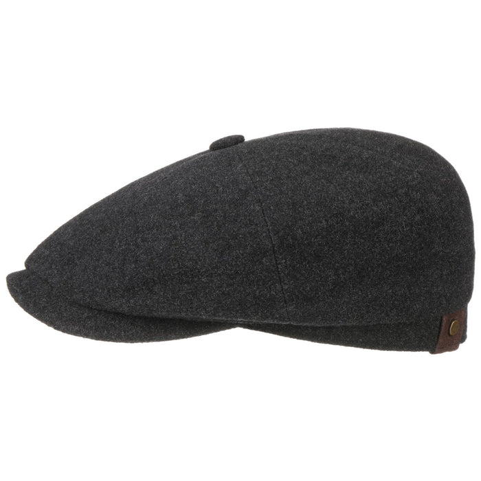 Stetson Hatteras Noir Flat Hat Cap