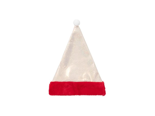 Sublimation Blanks Glitter Christmas Hat (Champagne Gold)