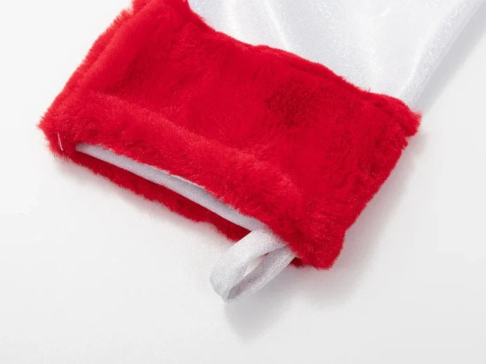 Sublimation Blanks Glitter Christmas Stocking (White)