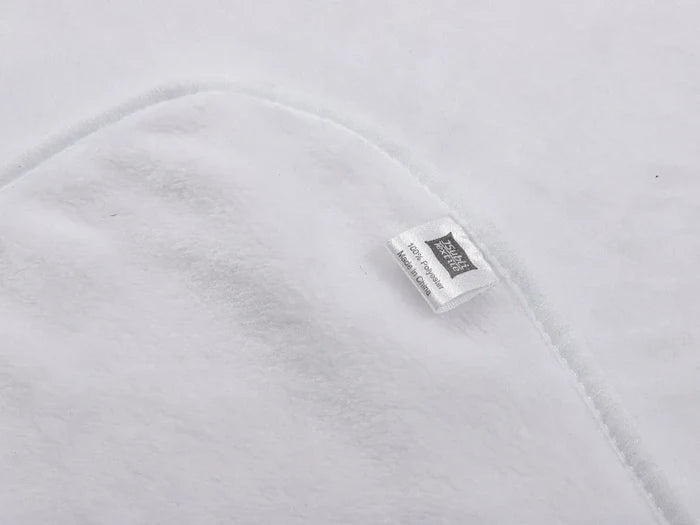 Sublimation Blanks Minky Hooded Blanket (150*200cm/59.05inchx78.74inch)