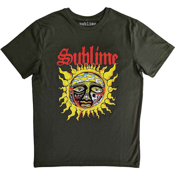 SUBLIME - YELLOW SUN - T-Shirt Green