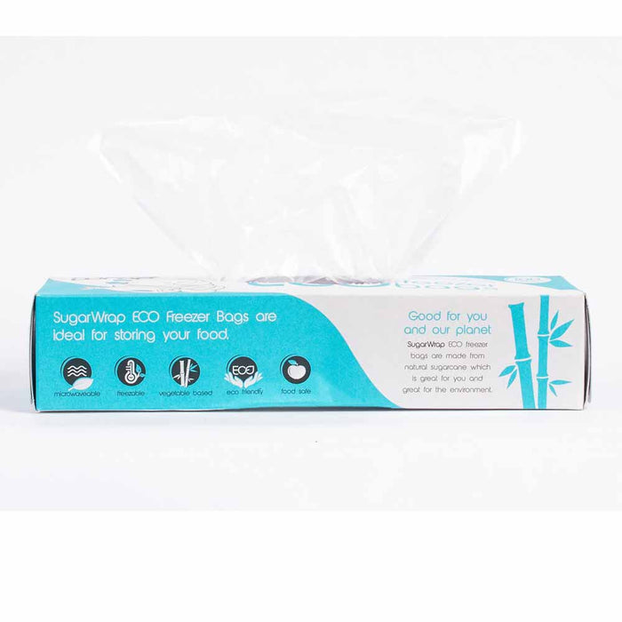 Sugarwrap Eco Freezer Bags 50 Pack - Large - L'Organic