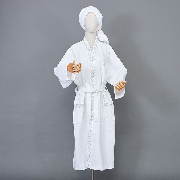 Superior Waffle Cotton Bath Robes | 3 Colours