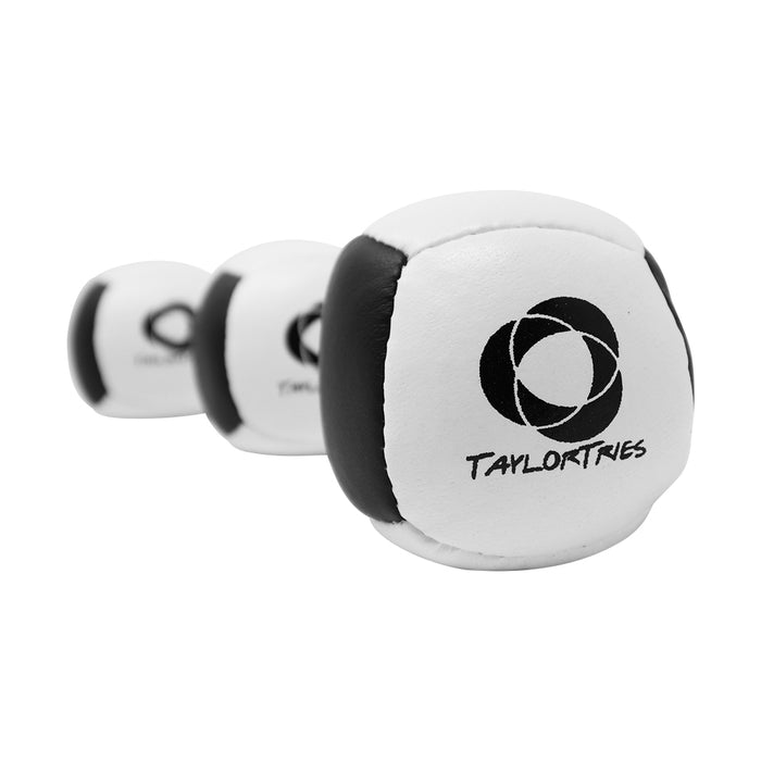 Taylor Tries Signature Beginner Juggling Ball Set - 6 Panel Ball - 110 grams 62mm - Set of 3 — view 3