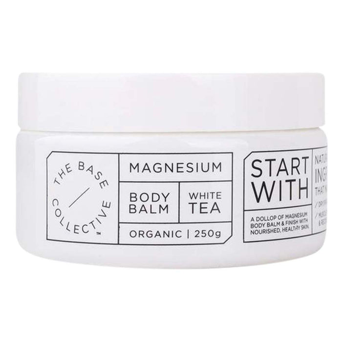 The Base Collective Magnesium & White Tea Body Balm - 250g - L'Organic