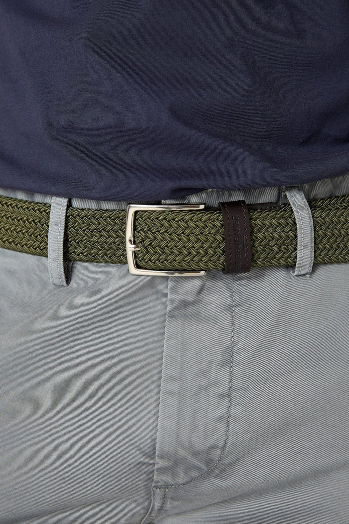 The Belt Trenzado Khaki