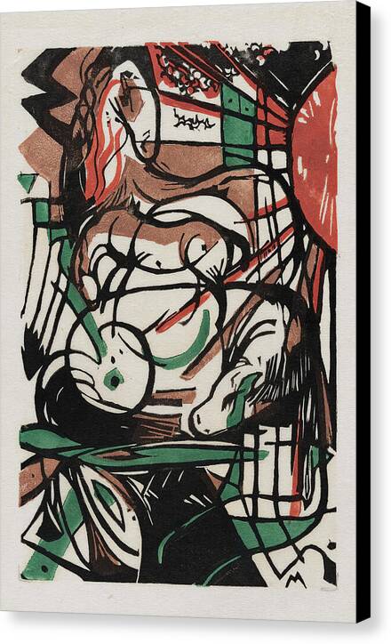 The Birth of Horses - Canvas Print