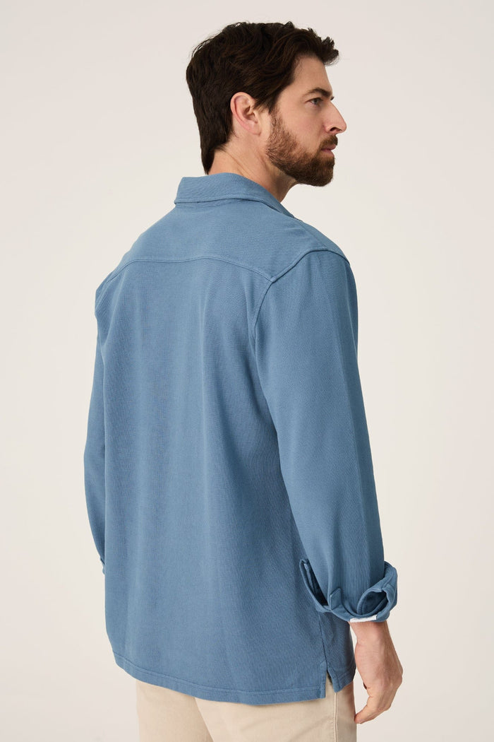 The Cotton Polera Azul Castro