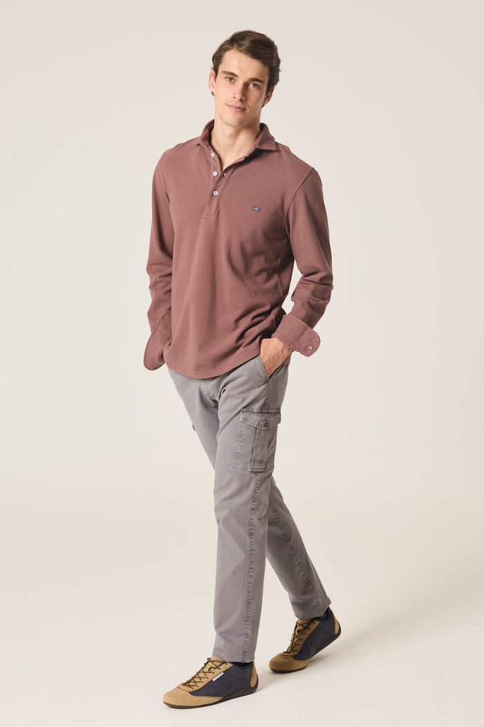 The Cotton Polera Morado Toro