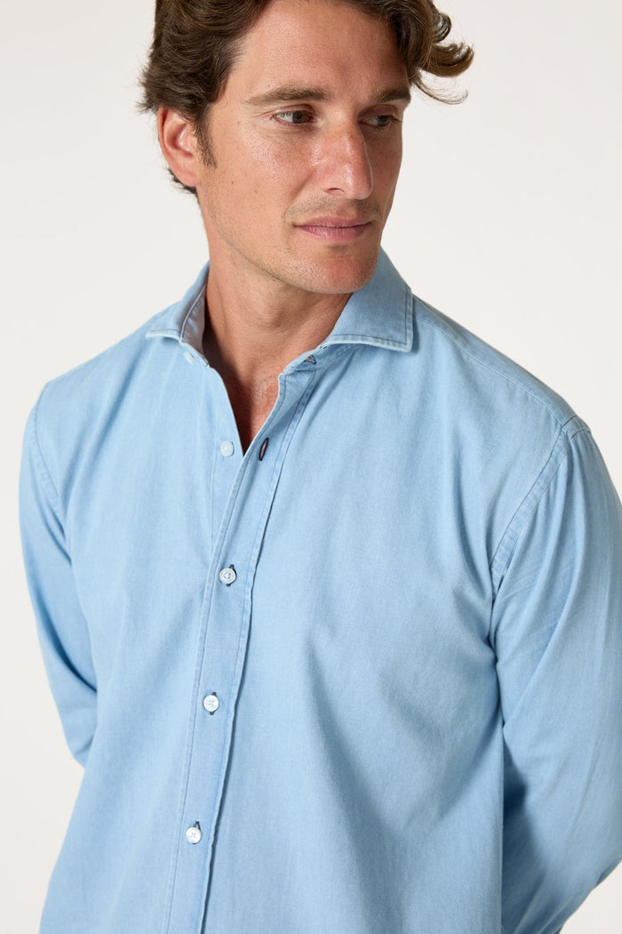 The Denim Camisa