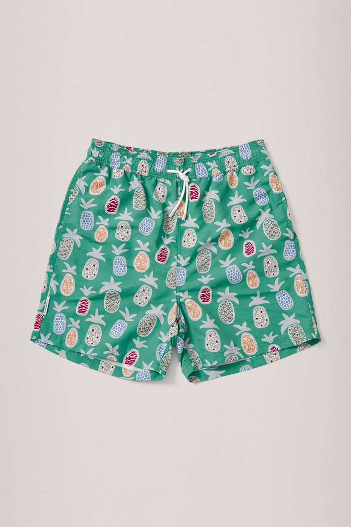 The Swim Piñas Multicolor Fondo Verde