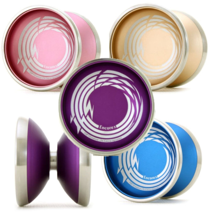 TOP YO Encores Yo-Yo - 7003 Aluminum with Stainless Steel Rims - Chi Gaoyo Signature YoYo - YoYoSam