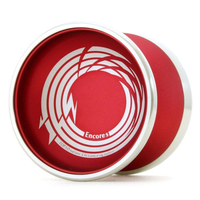 TOP YO Encores Yo-Yo - 7003 Aluminum with Stainless Steel Rims - Chi Gaoyo Signature YoYo - YoYoSam
