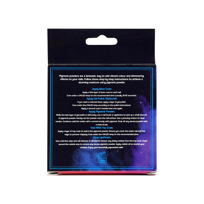 Urban Graffiti Holographic Pigment Powder (Silver/Rainbow) - LS-35   Naio Nails